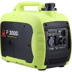 Generador PRAMAC P3000i inverter 2.8kW para camping y emergencias