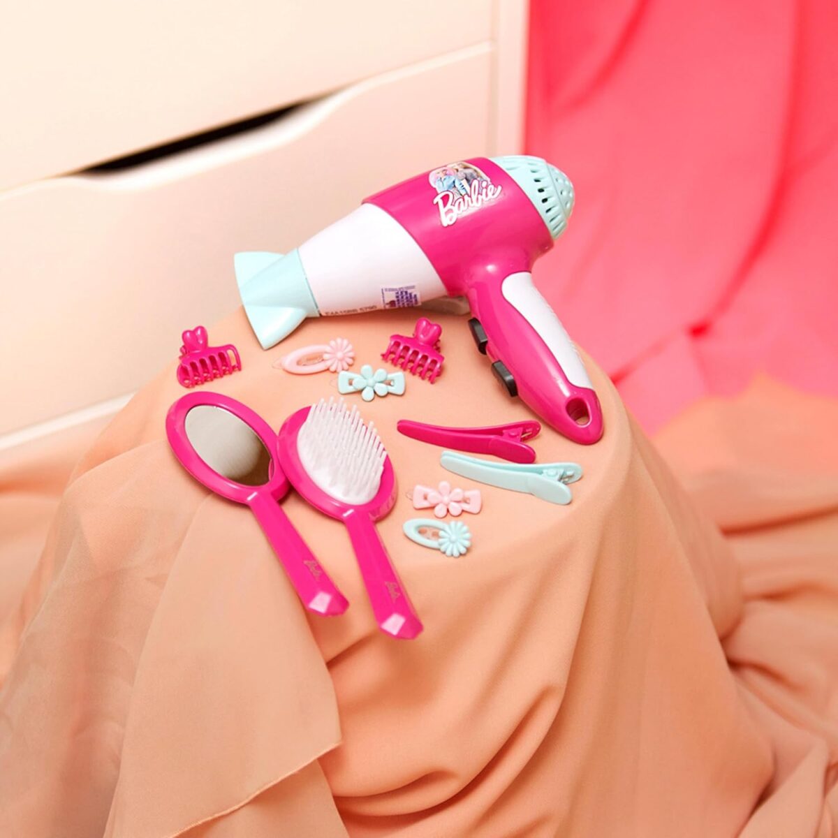 Set de Peluquería Barbie Theo Klein 5790 – Secador y Accesorios - Imagen 3