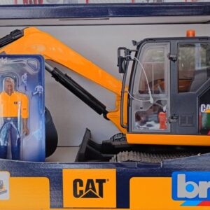 Miniexcavadora con Obrero