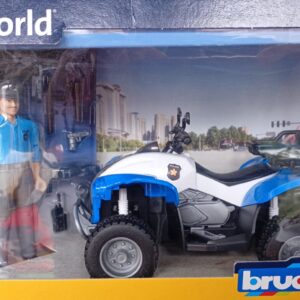 Quad de Policia con Agente y Equipo